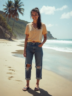 Tropical Dawn Jeans
